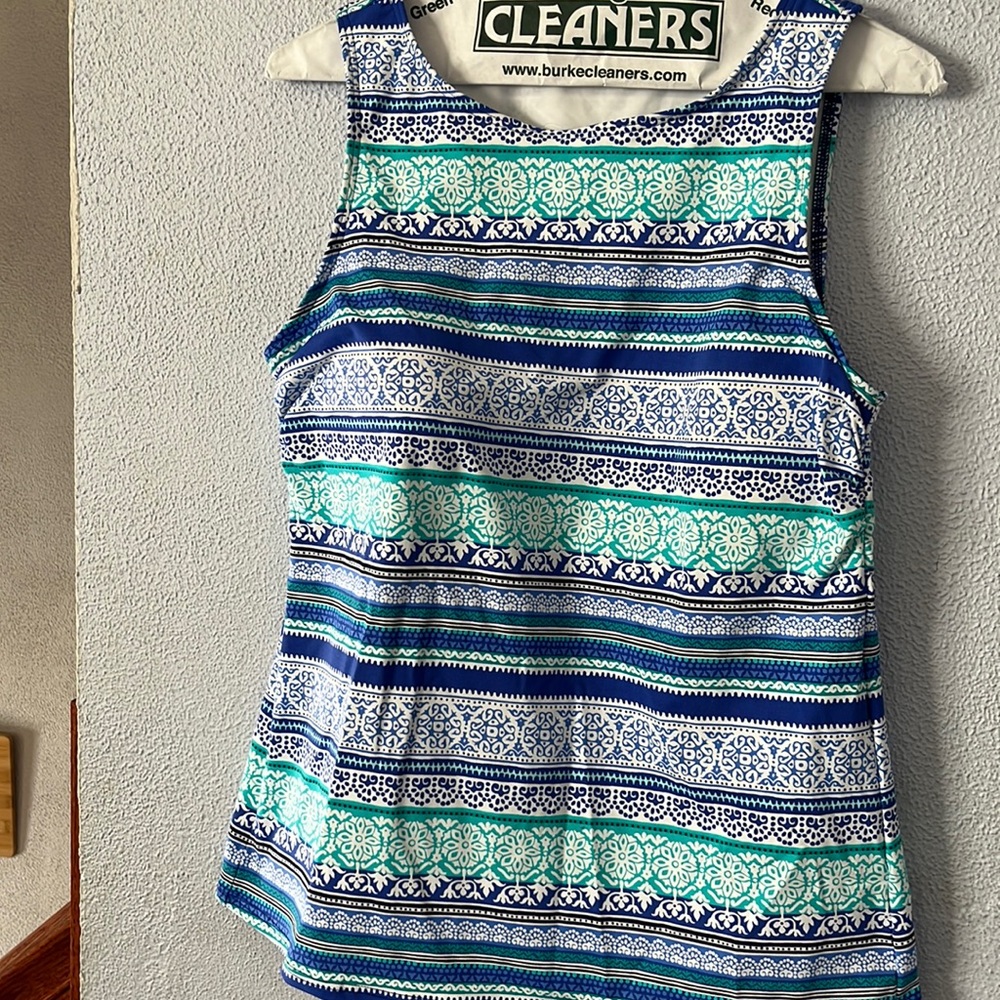 Land’s end swim suit 2 piece NWT